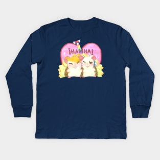 Hamtaro Heartbreaker Kids Long Sleeve T-Shirt